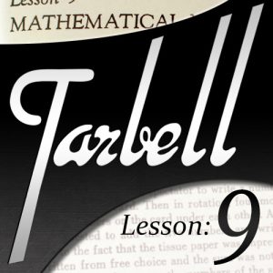 Tarbell 9: Mathematical Mysteries (Instant Download)