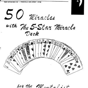 Al Mann - 50 Miracles with the 5 Star Miracle Deck
