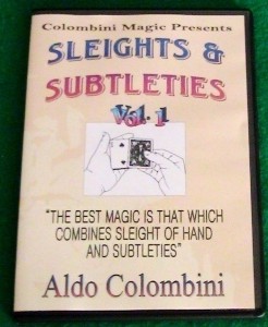 Aldo Colombini - SLEIGHTS AND SUBTLETIES 2 sets