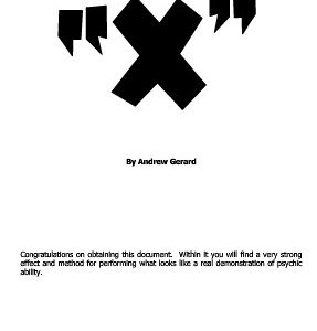 Andrew Gerard - X