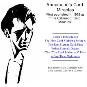 Annemann - Card Miracles