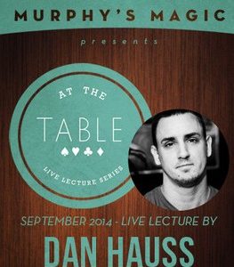 At the Table Live Lecture - Dan Hauss
