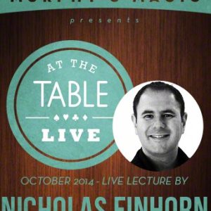 At the Table Live Lecture - Nicholas Einhorn