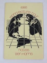 Ben Harris - World Tour Lecture