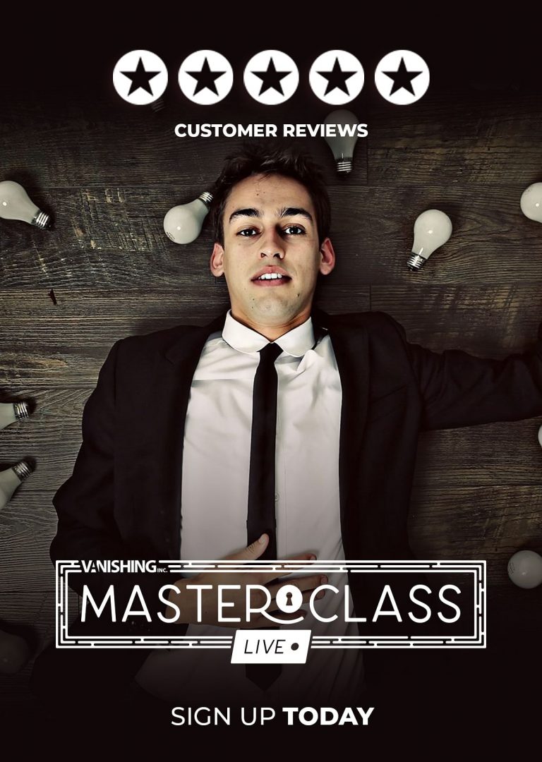 Blake Vogt - Vanishing Inc Masterclass LIVE Week 1-4