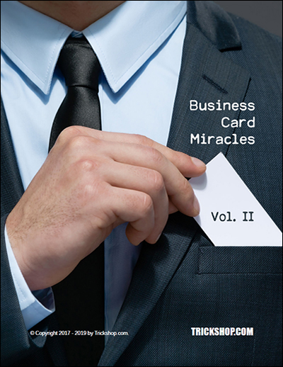 Business Card Miracles II Trickshop