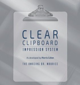 The Amazing Dr. Maurice's original Clear Clipboard Impression System