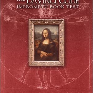 Davinci Code Impromptu Book Test