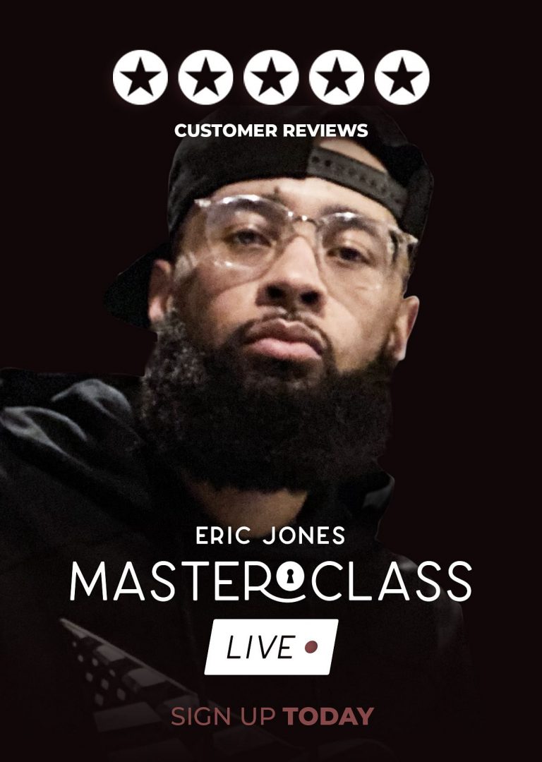 Eric Jones – Masterclass Live (February 2021 – all 4 weeks)