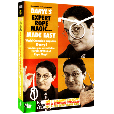 Expert Rope Magic Made Easy by Daryl 3 Volume set