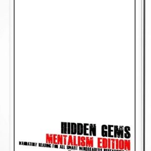 Hidden Gems Mentalism Edition by Mark Elsdon