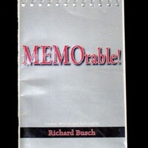 INSCRIBED Mentalism Booklet Richard Busch