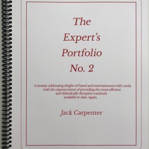 Jack Carpenter – Experts Portfolio No. 2