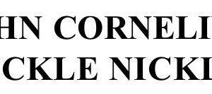 John Cornelius - Fickle Nickle Redux