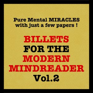 Julien LOSA – Billets for the Modern Mindreader Vol. 2