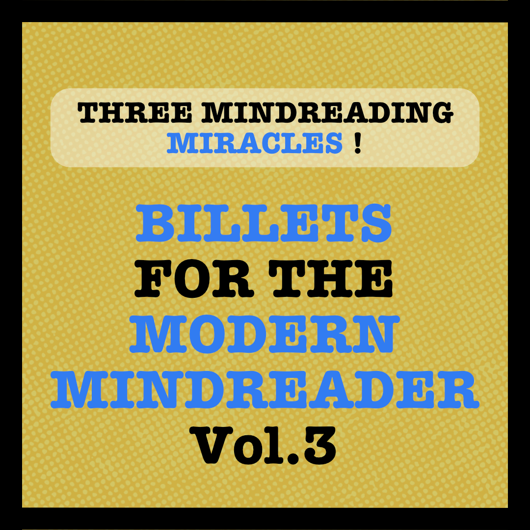 Julien LOSA – Billets for the Modern Mindreader vol.3