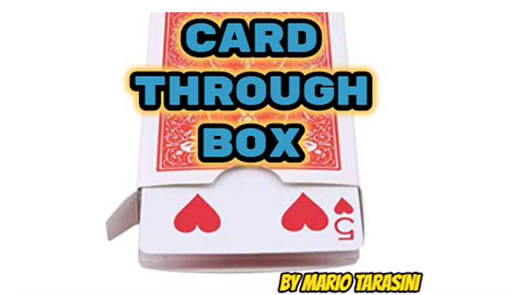 Mario Tarasini – Card Through Box