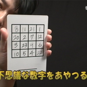 Miracle Magic Square by Tenyo Magic Le petit Magicien