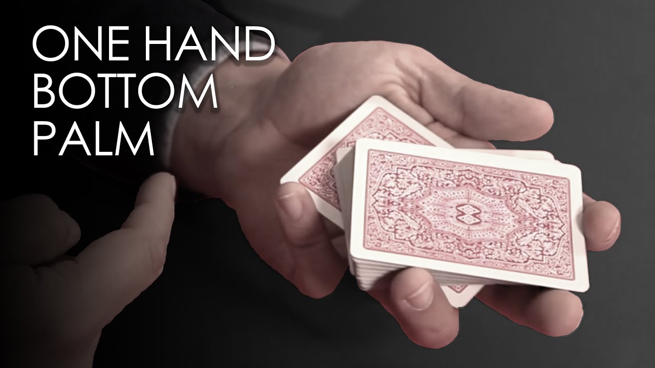 One Handed Bottom Palm by Benjamin Earl