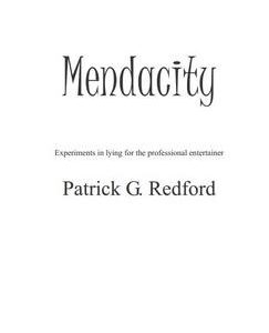 Patrick G Redford - Mendacity