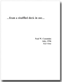 Paul Cummins - FASDIU