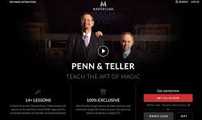 Penn & Teller Teach the Art of Magic MasterClass