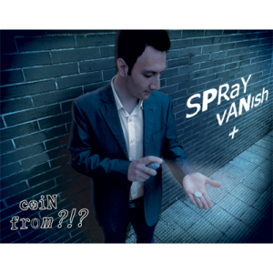 Spray Vanish + Coin from ?!? by Amazo Magic