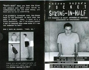 Andrew Mayne - Pocket Sawing In Half