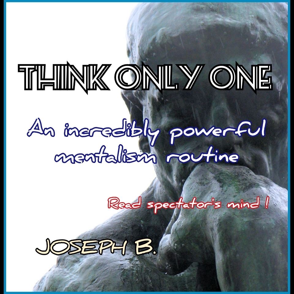 Think only one by Joseph B