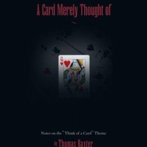 Thomas Baxter - A Card merely thought of