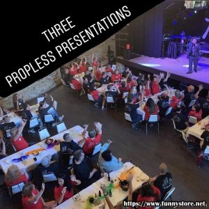 Three Propless Presentations by Joe Diamond