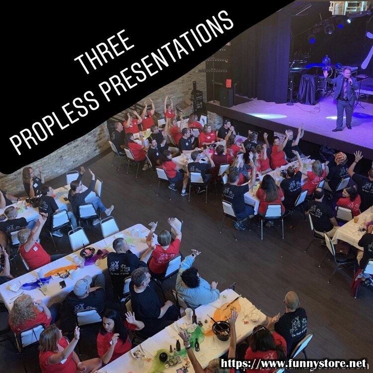 Three Propless Presentations by Joe Diamond