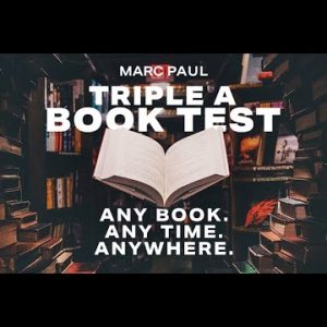 Triple A Book Test by Marc Paul
