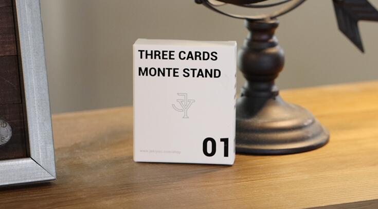 Three Cards Monte Stand by Jeki Yoo
