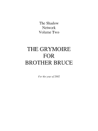 Bruce Barnett - The Grymoire for Brother Bruce Volume 2