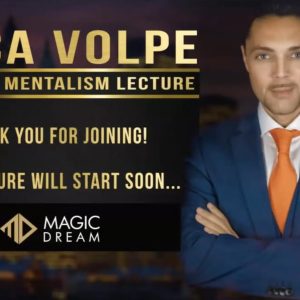 La Conférence MD+ Luca Volpe Virtual Mentalism Lecture