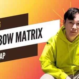 The Vault - Rainbow Matrix on Lap by Viki Gong