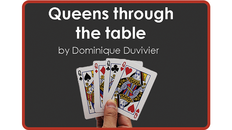 Queens Through The Table by Dominique Duvivier