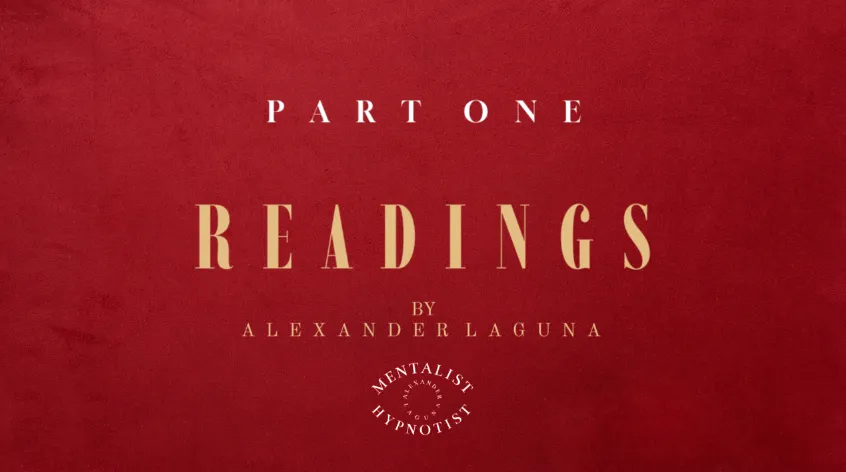 READINGS PART 1 By Alexander Laguna (ENGLISH EBOOK)