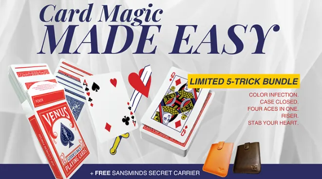 Card Magic Made Easy Limited 5 Bundle by SansMinds