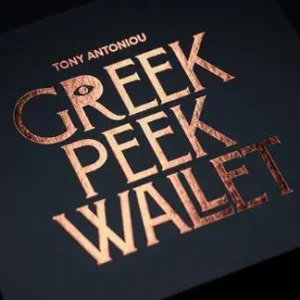 Greek Peek Wallet by Tony Antoniou (Video+PDF)