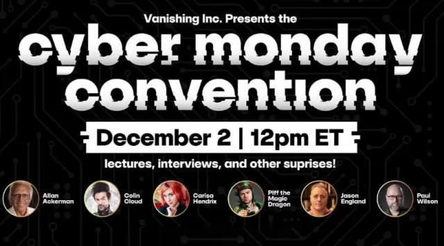 Cyber Monday Convention (December 2nd)