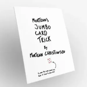 Jumbo Card Trick by Mortenn Christiansen