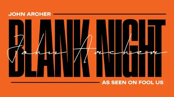 Blank Night 2025 by John Archer