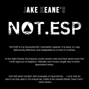 NOT.ESP by Jake Keane