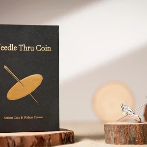 Needle Thru Coin by Nathan Kranzo