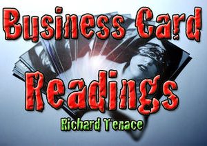 Business Card Readings by Richard Tenace
