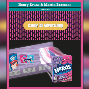 3D Candy Advertisement by Henry Evans and Mysteries