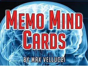 Memo Mind Cards by Max Vellucci (Instruction Video Only)