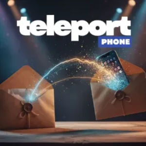 Teleport phone by Maks Berestnev